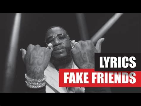 gucci mane fake friends|gucci mane friends lyrics.